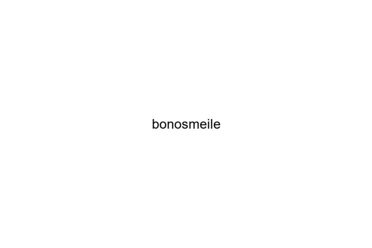 bonosmeile