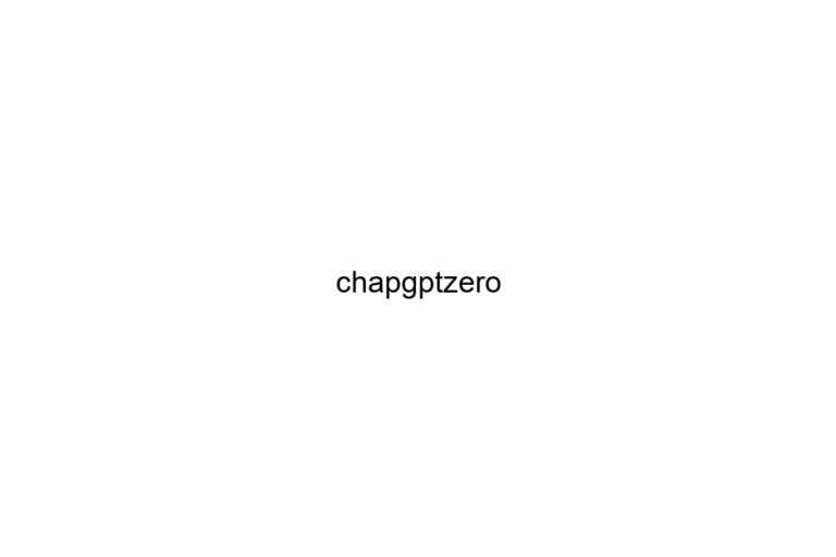 chapgptzero