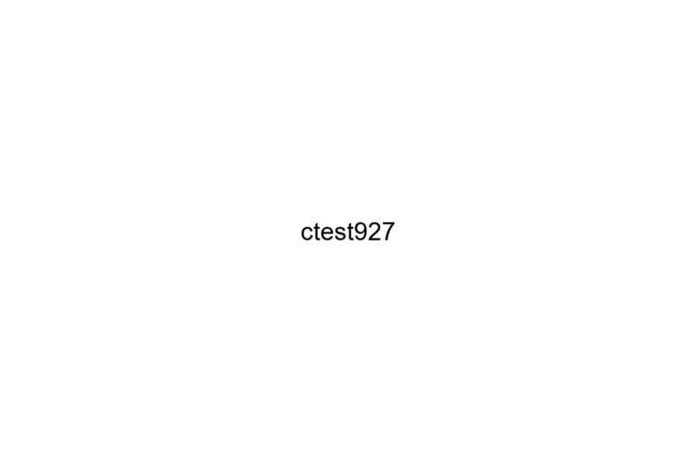 ctest927