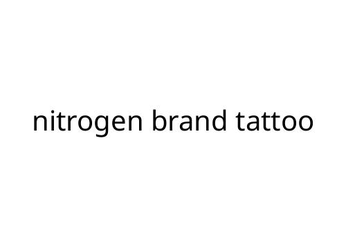 nitrogen brand tattoo