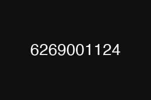 6269001124