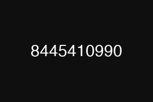 8445410990