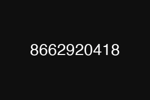 8662920418