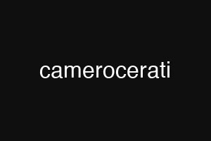 camerocerati